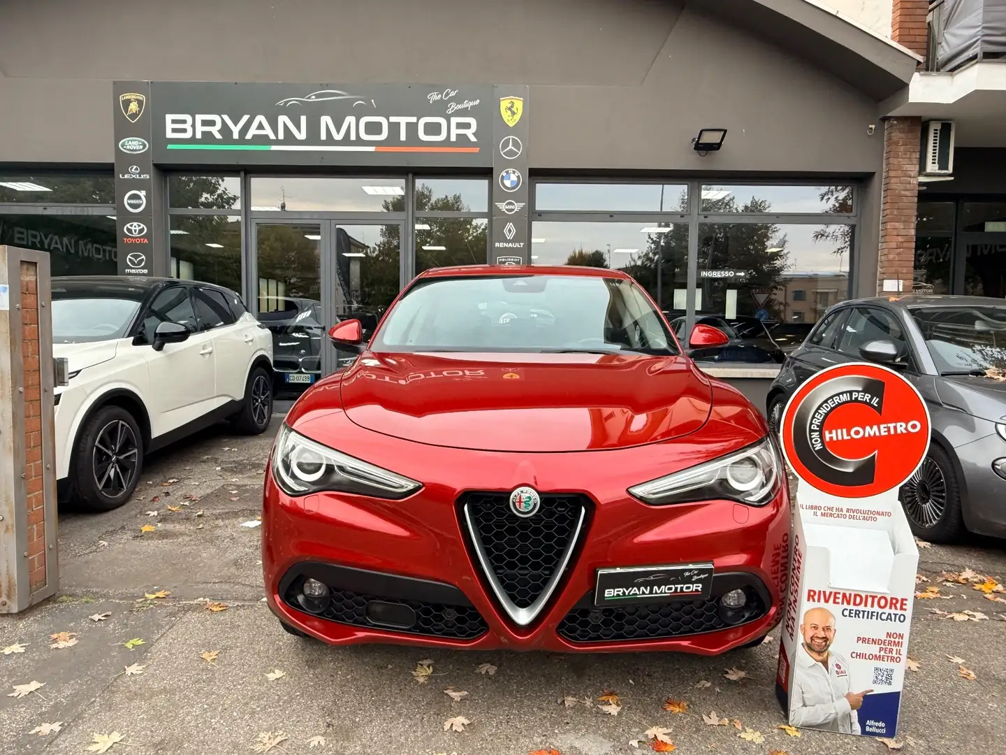 Alfa Romeo Stelvio Stelvio 2.2 Turbodiesel 210 CV AT8 Q4 Executive Rosso - 2