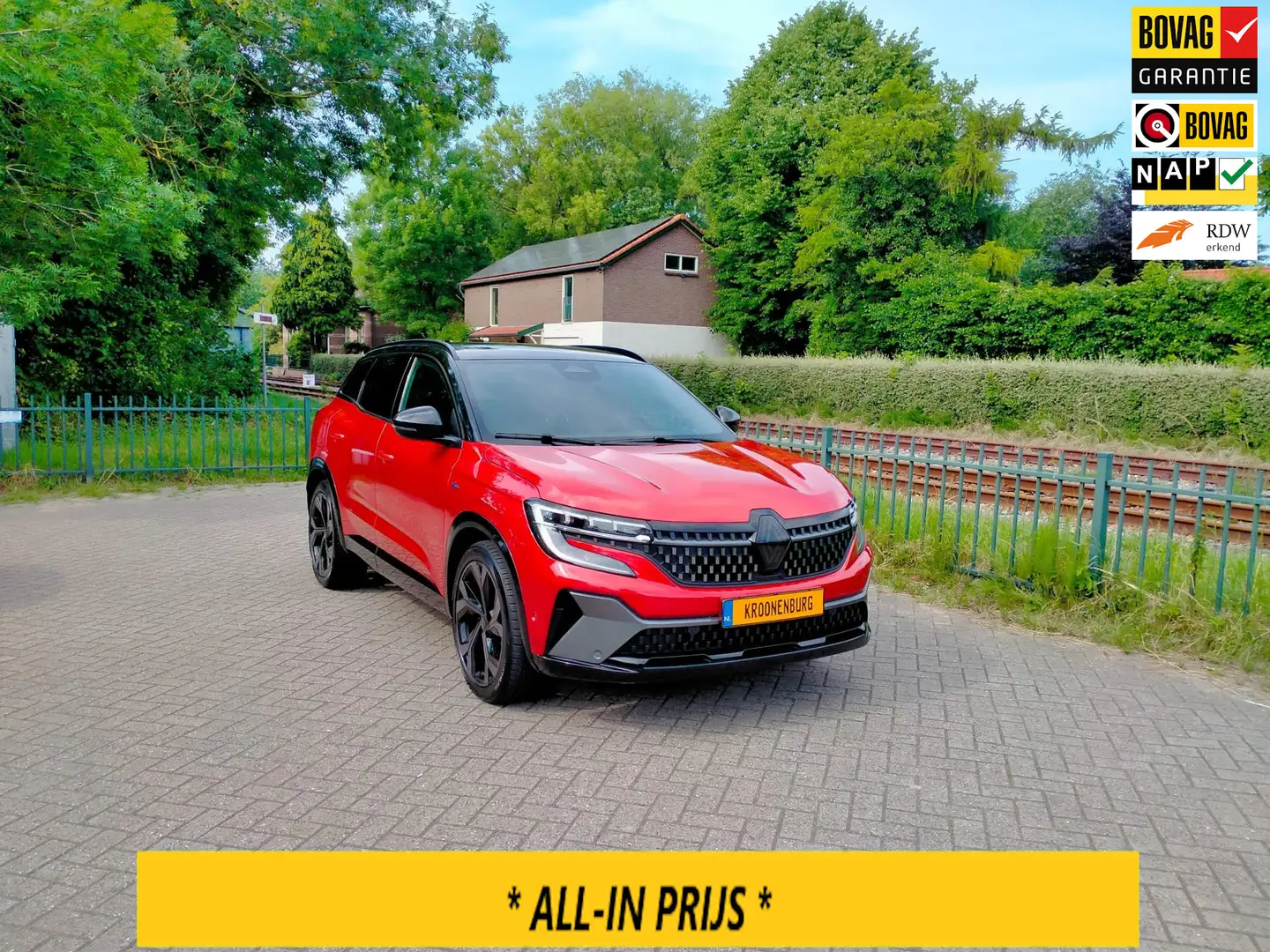 Renault Austral 1.3 mild hybrid automaat 160 X-tronic techno espri Rosso - 1