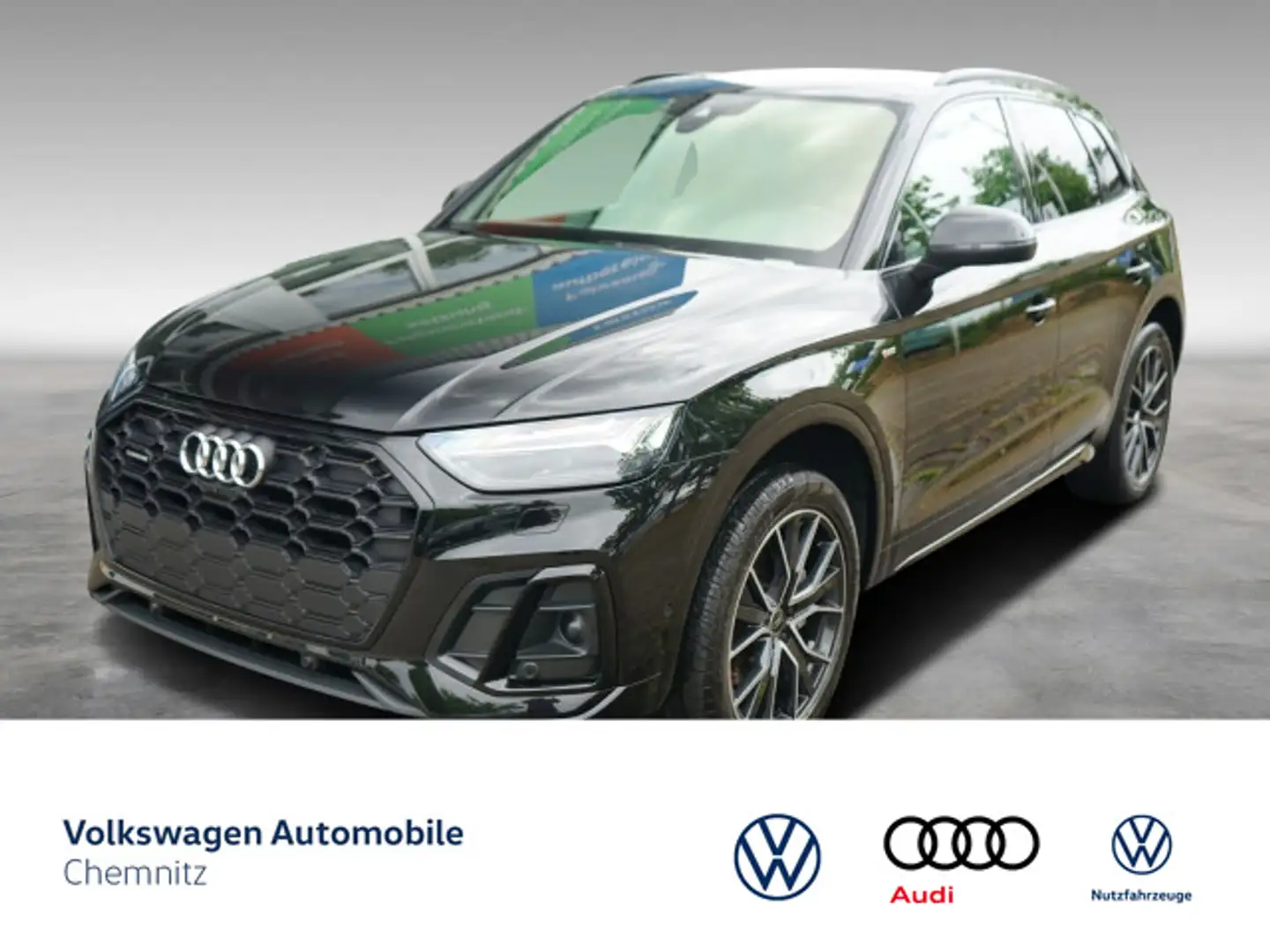 Audi Q5 S line 40 TDI quattro *AHK*Assis.Paket*Navi* Noir - 1