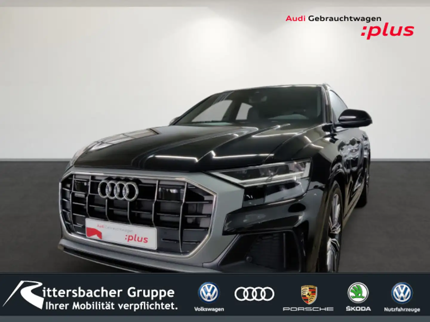 Audi Q8 50 TDI quattro s-line Busi Allradlenkung AHK Schwarz - 1