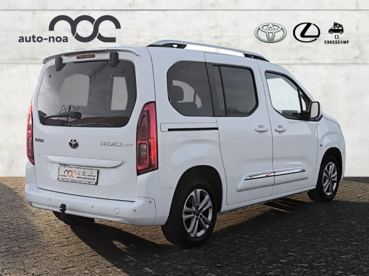 Toyota Proace City Verso L1 Team Deutschland Panorama ACC Apple CarPl Blanc - 2
