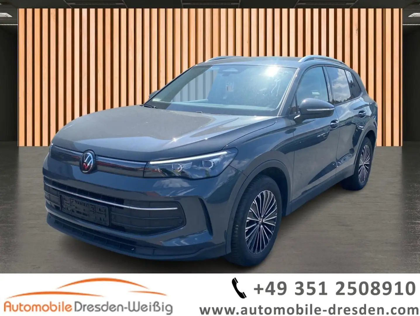 Volkswagen Tiguan 1.5 eTSI Life*LED+*Navi*Akustikglas Grau - 1
