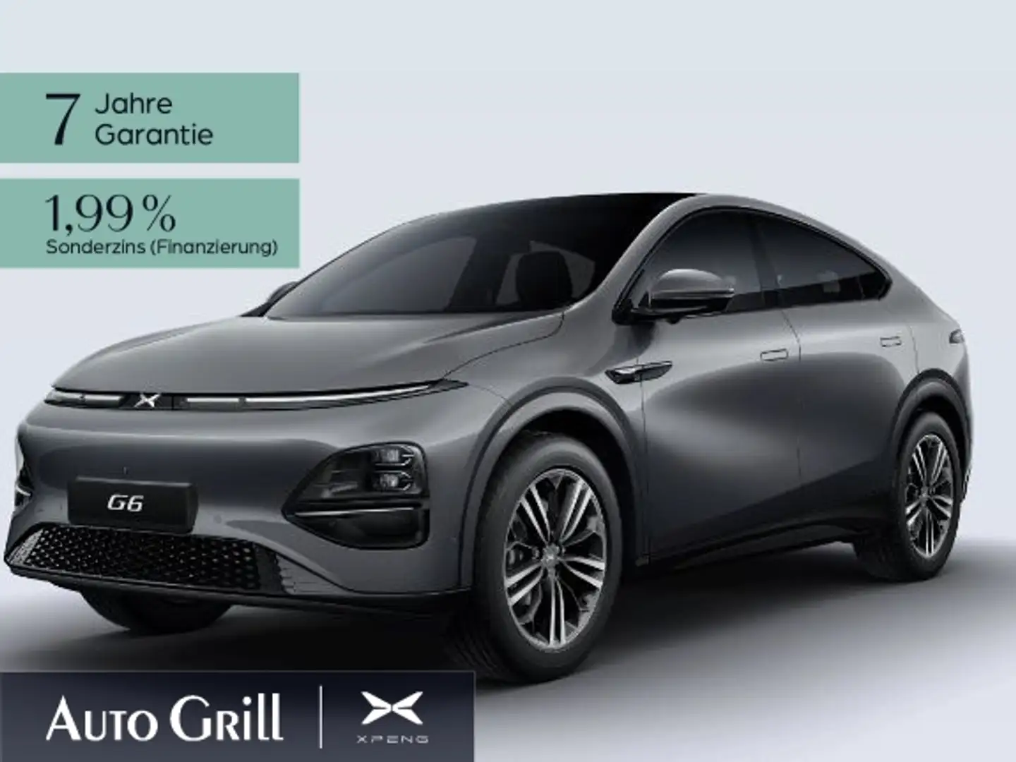 Xpeng G6 Long Range RWD AHK CarPlay 360Kam Pano ACC Gris - 1