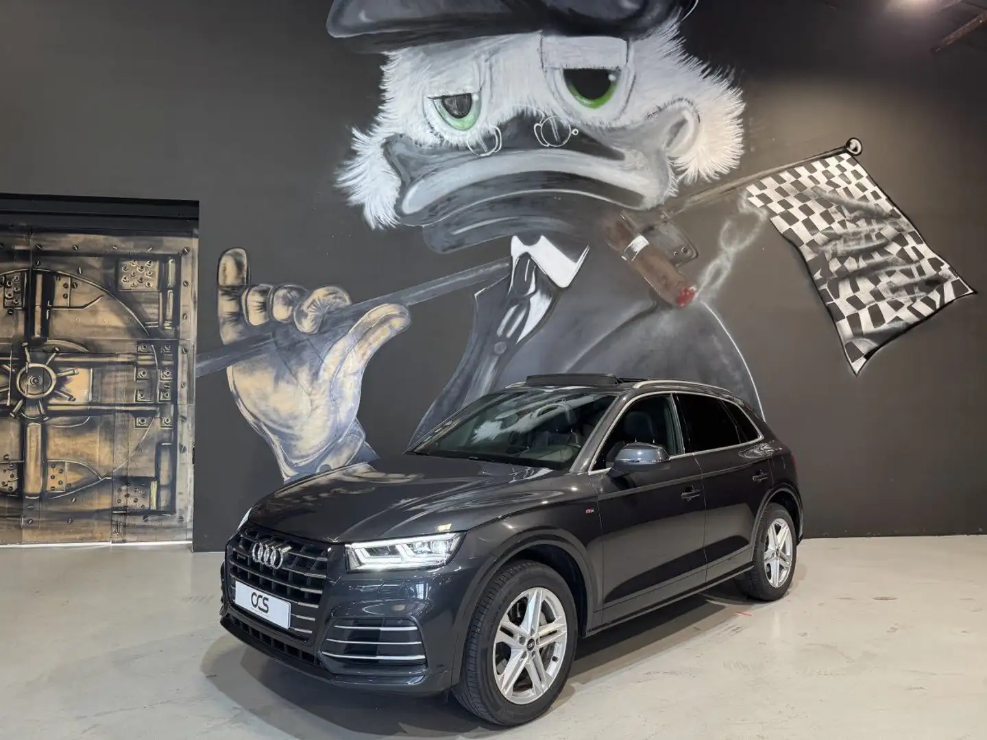 Audi Q5 55 TFSI E 367 S LINE Toit Ouvrant Gris - 1
