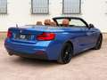 BMW 230 i CABRIO M SPORTPAKET LED KEYLESS SPORTAUT. Azul - thumbnail 13