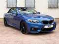 BMW 230 i CABRIO M SPORTPAKET LED KEYLESS SPORTAUT. Azul - thumbnail 4