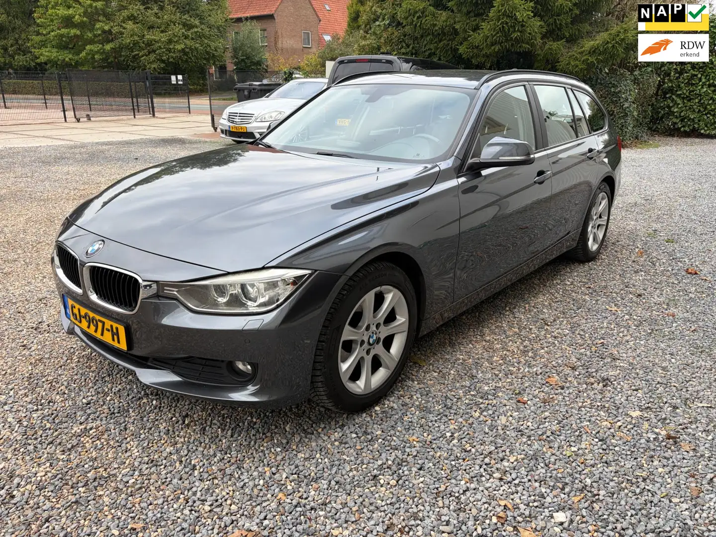 BMW 320 3-serie Touring 320d High Executive Xenon Gris - 1