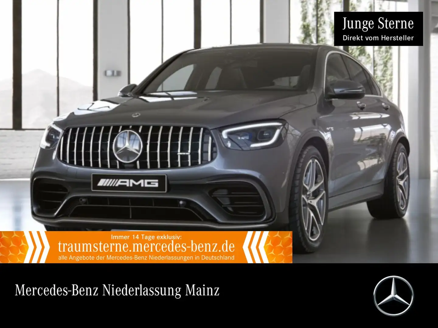 Mercedes-Benz G LC 63 Coupé 4M AHK+MULTIBEAM+BURMESTER+PERFSITZE Grau - 1