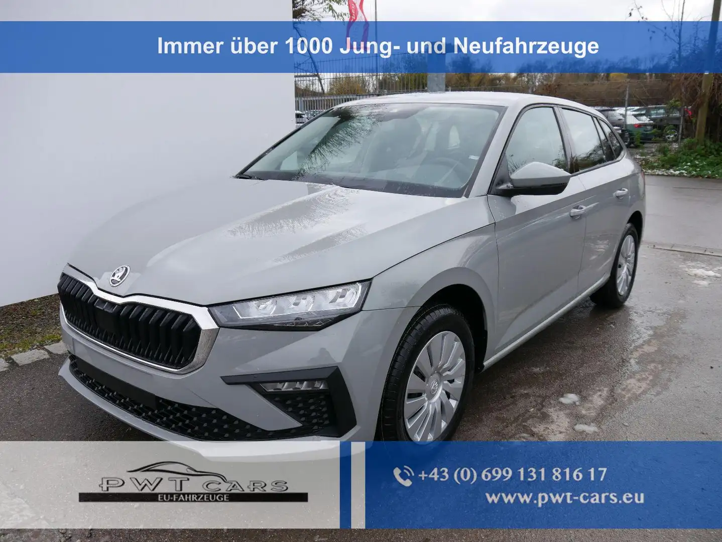 Skoda Scala Selection 1.0 TSI DSG*NAVI-ÜBER-SMARTLINK*PDC-H... Grau - 1