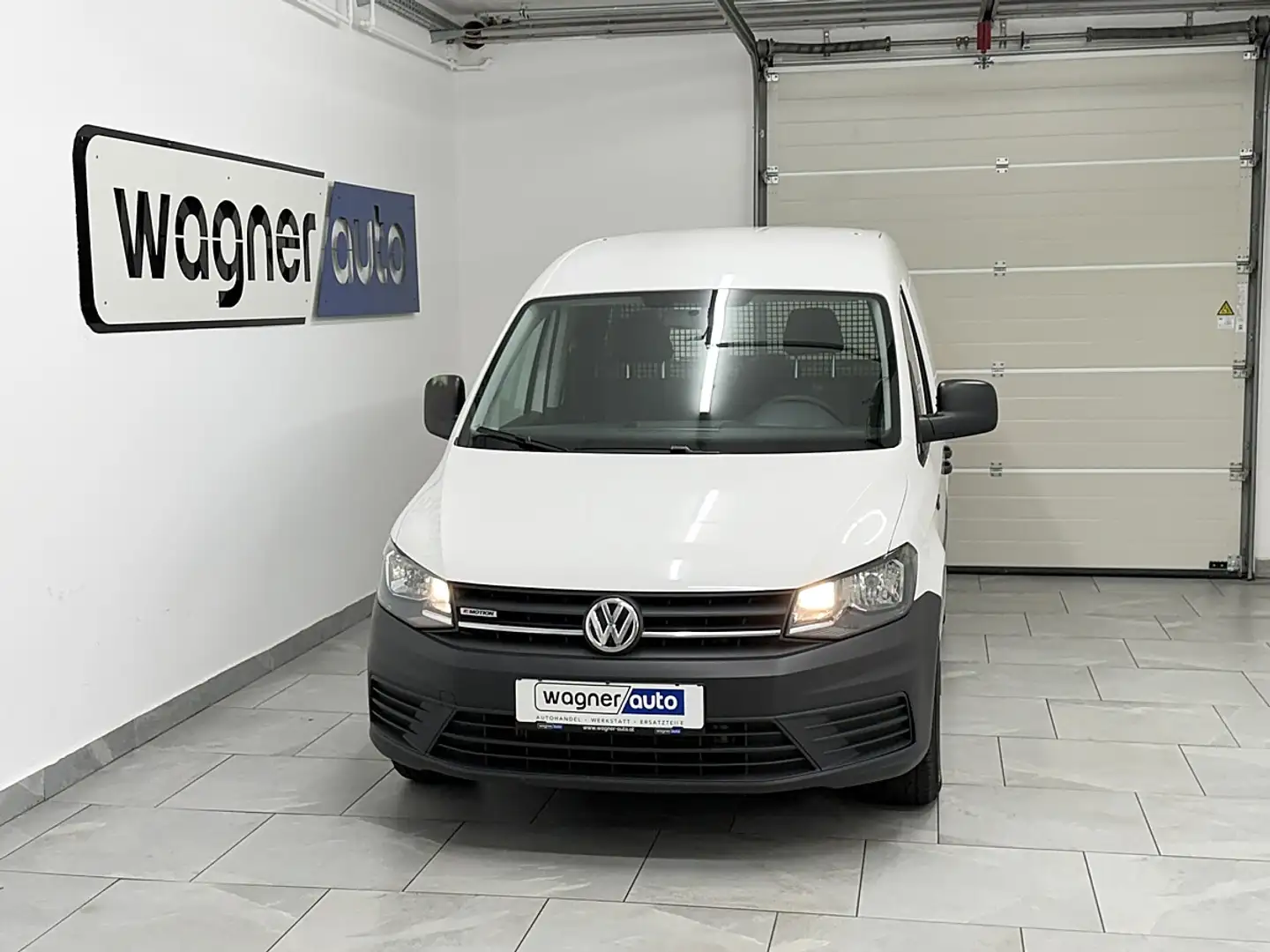 Volkswagen Caddy Kastenwagen 2,0 TDI 4MOTION/Klima/Tempoma... Weiß - 1