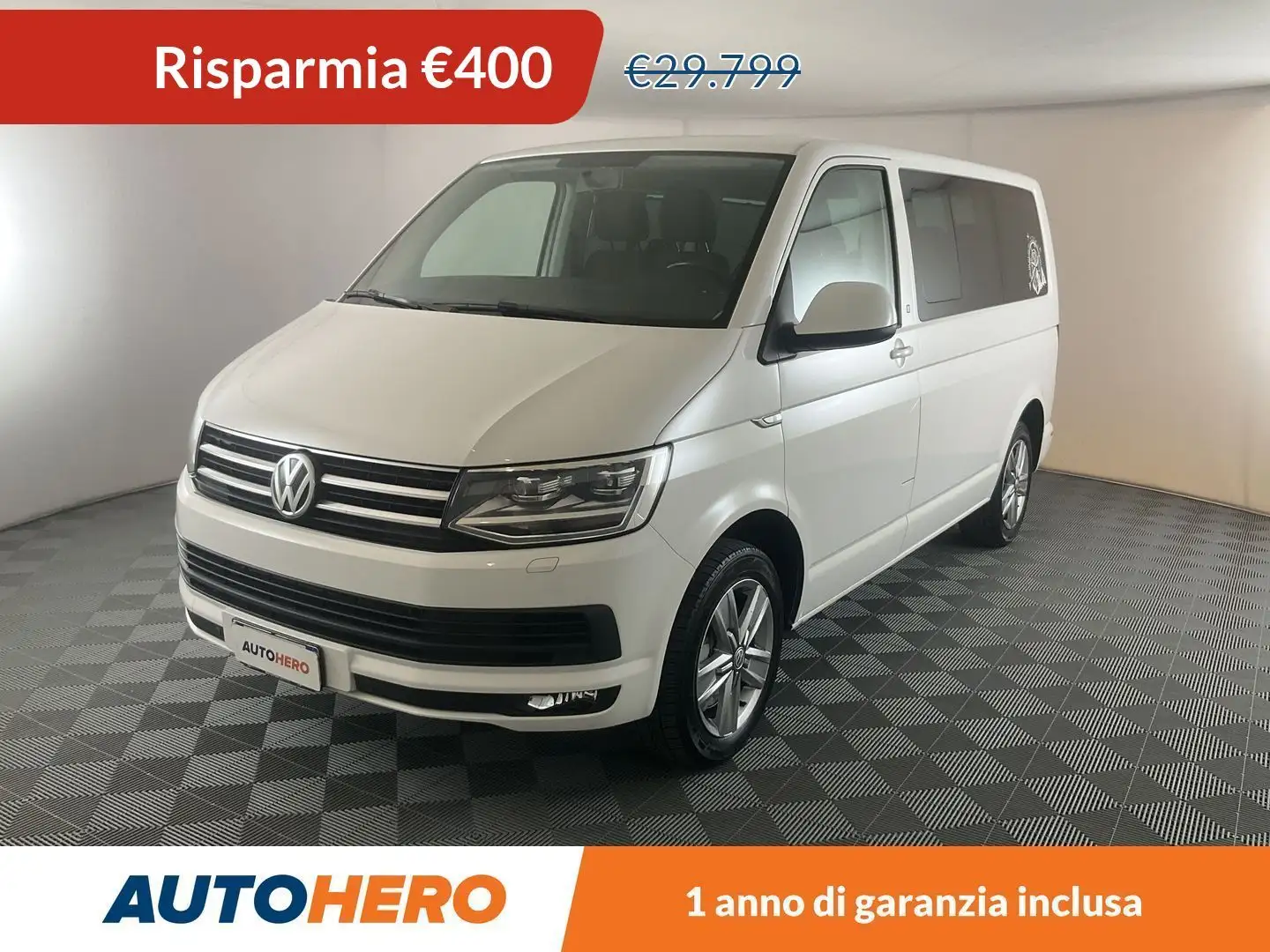 Volkswagen T6 Caravelle 2.0 TDI Comfortline 150 CV Bianco - 1