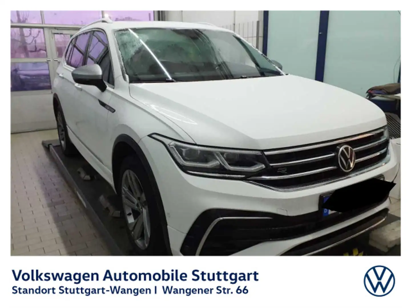 Volkswagen Tiguan Allspace R-Line 2.0 TDI DSG 7-Sitze Navi Weiß - 2