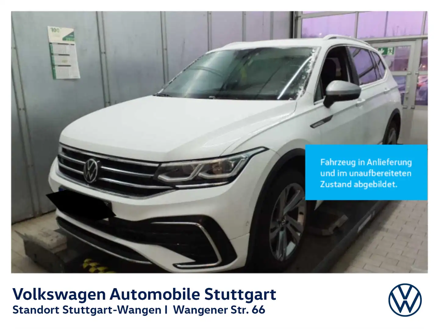 Volkswagen Tiguan Allspace R-Line 2.0 TDI DSG 7-Sitze Navi Weiß - 1