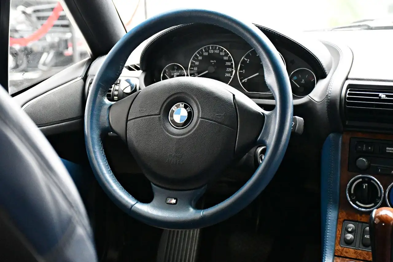 BMW Z3 Coupé 3.0i 231 ch BVA • Topasblau • 71 277 km • Historique complet • TVA récupérable