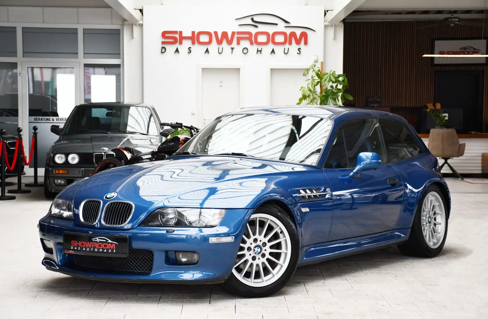 BMW Z3 Coupé 3.0i Aut. Topasblau Turnschuh 19% MwSt. Blauw - 2