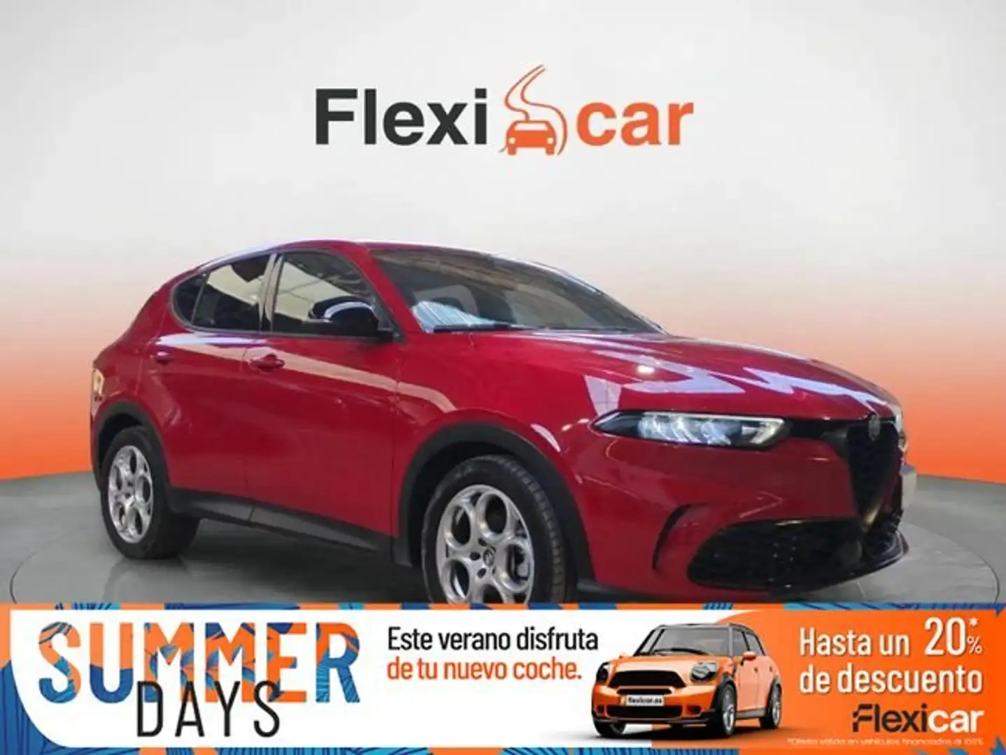Alfa Romeo Tonale 1%2C6+DS+130+CV+SPRINT+FWD Rojo - 1