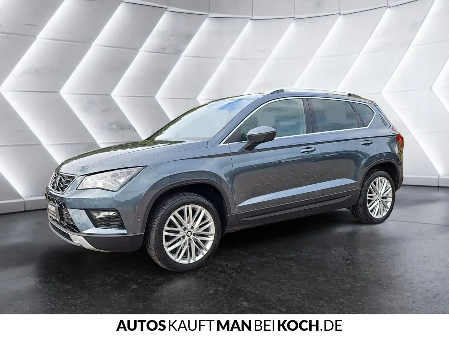 SEAT Ateca 1.6 TDI Xcellence SHZ TEMPO ALCANTARA  PDC C Gris - 2