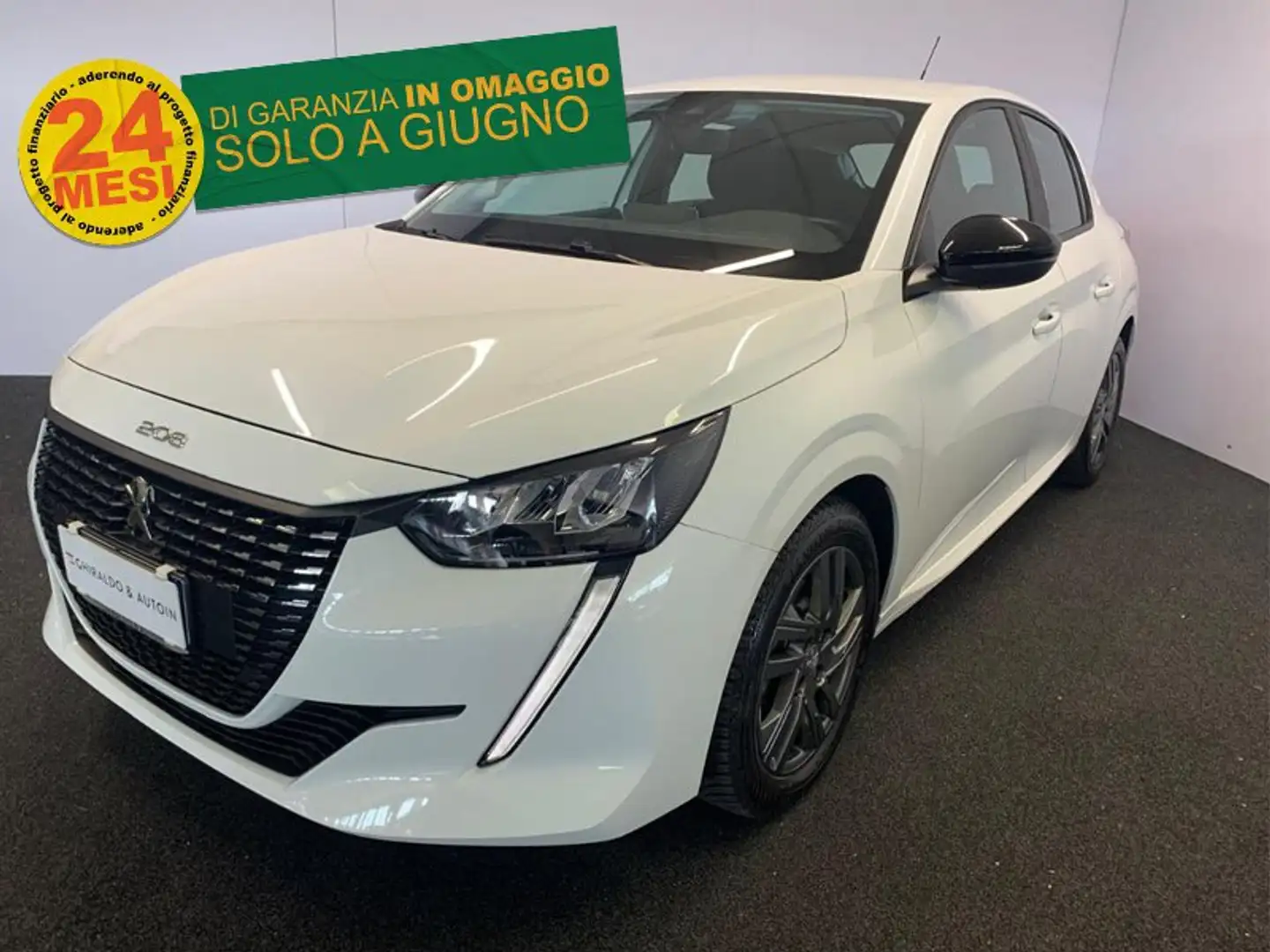 Peugeot 208 II 2019 1.5 bluehdi Active Pack s&s 100cv Bianco - 1