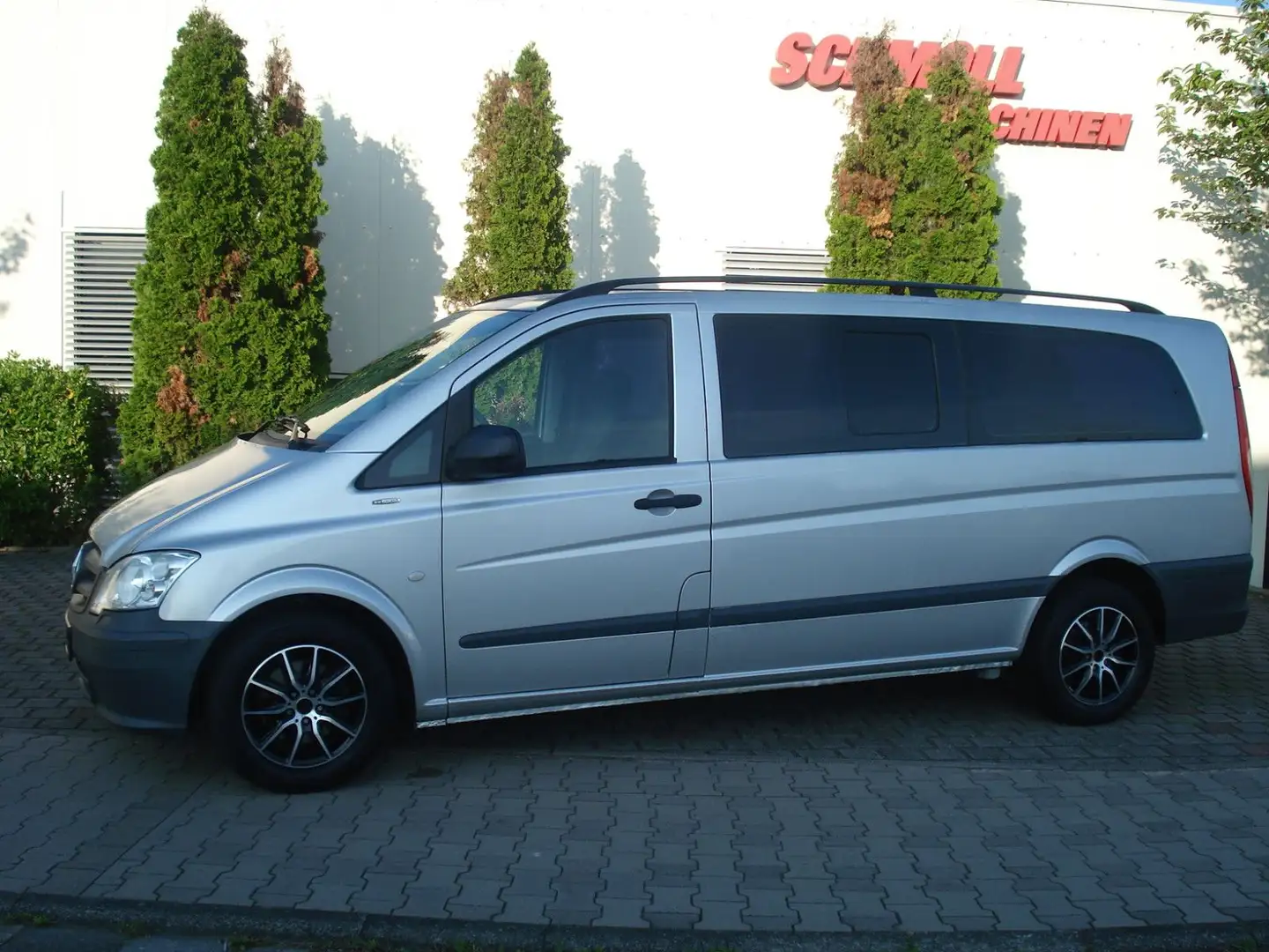 Mercedes-Benz Vito 116 CDI extralang. 7-SITZE ! ST.HZ! EURO-5! Zilver - 1