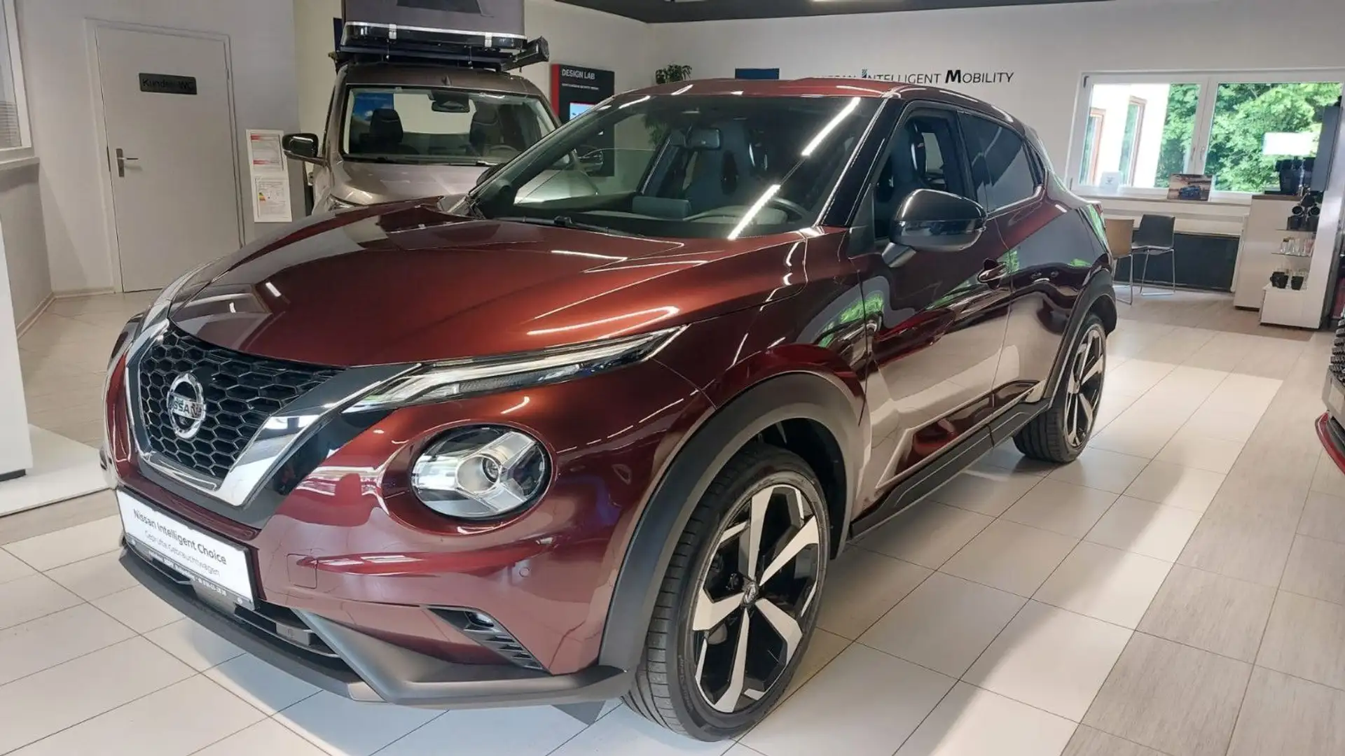 Nissan Juke Tekna+Standheizung Rouge - 1