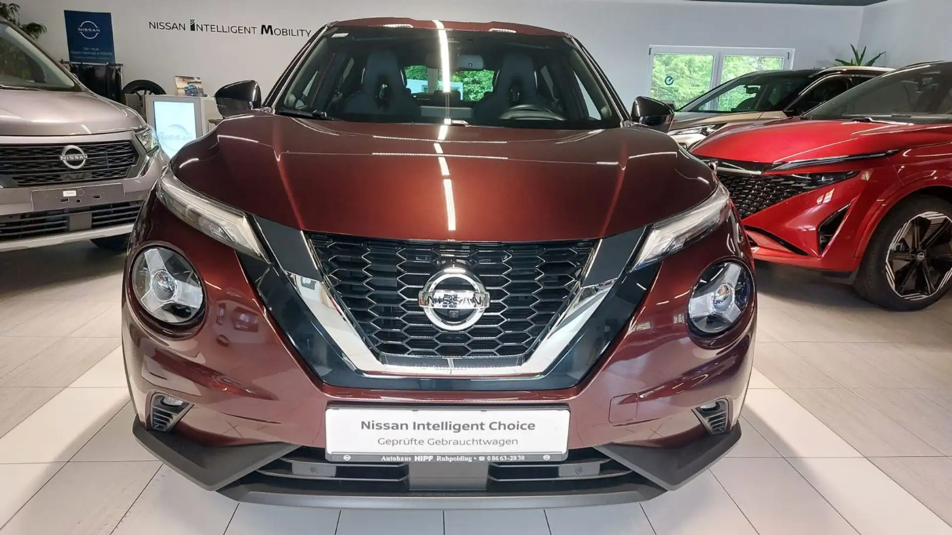 Nissan Juke Tekna+Standheizung Rouge - 2