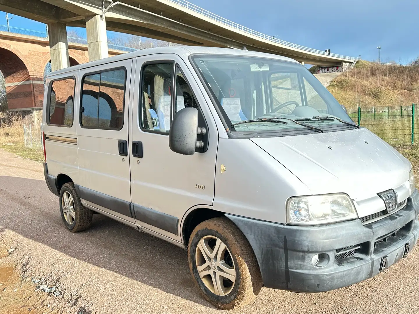 Peugeot Boxer HDi 290 C Luxus dangel 4x4 allrad Argintiu - 1