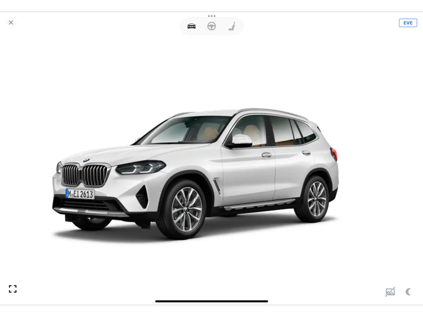 BMW X3 xDrive20i Blanc - 1