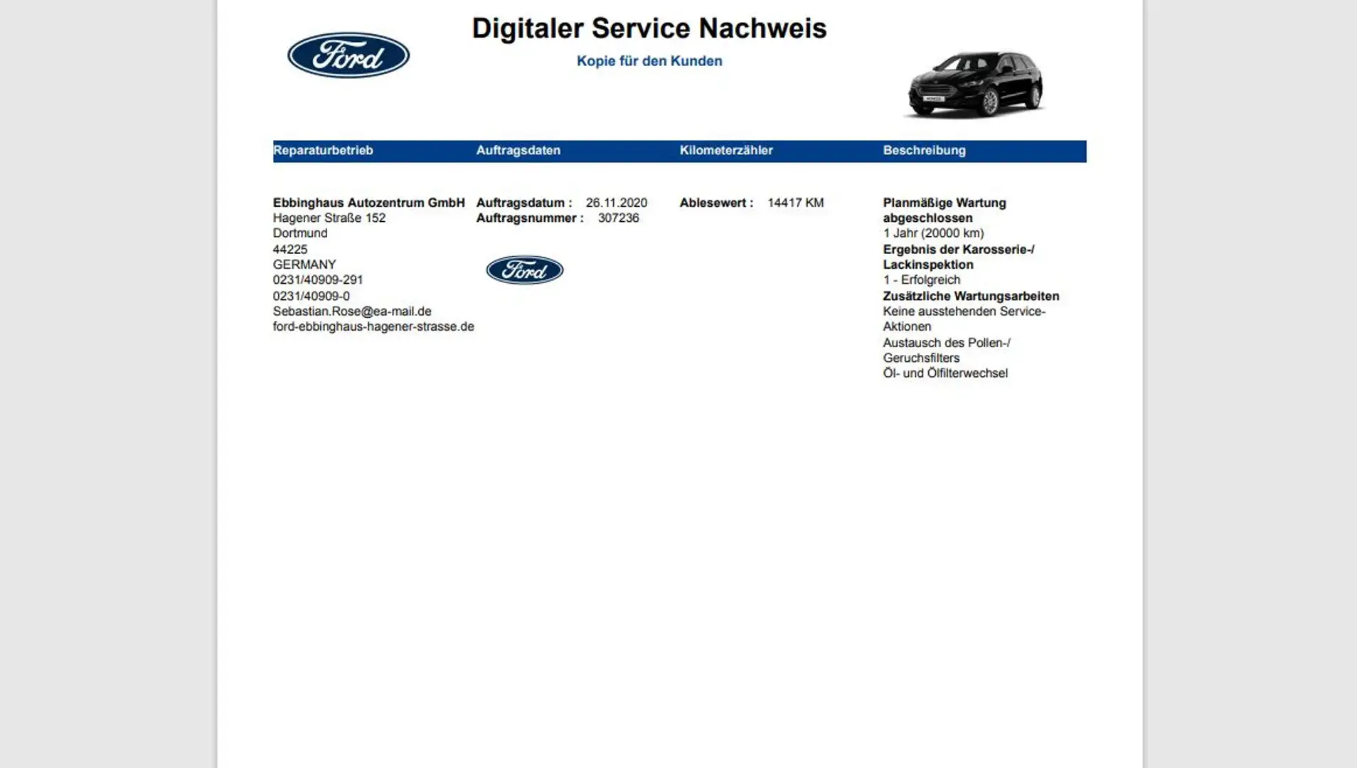 Ford Mondeo Turnier Navi Kamera Voll-LED ACC PDC SHZ Noir - 2