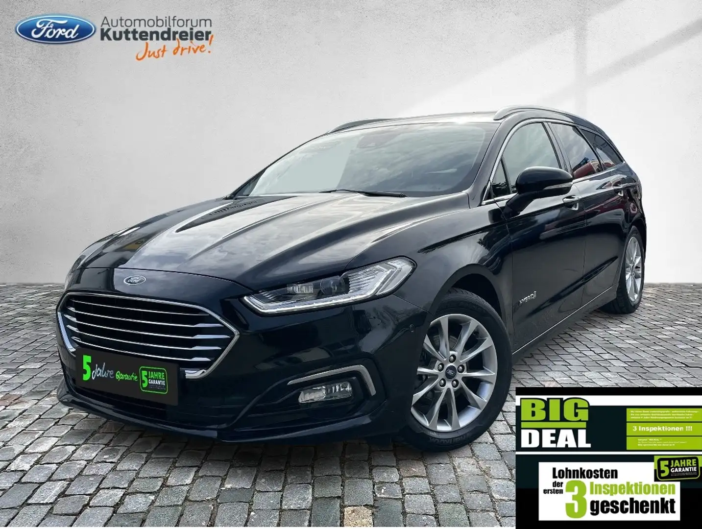 Ford Mondeo Turnier Navi Kamera Voll-LED ACC PDC SHZ Noir - 1