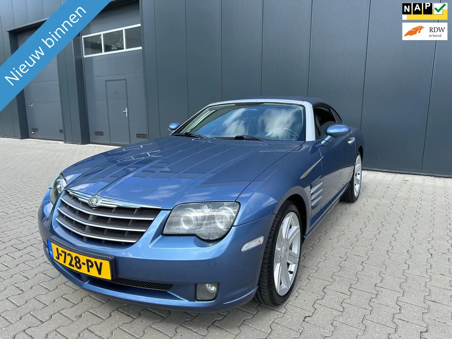 Chrysler Crossfire 3.2 V6|Automaat|Leder|Lmv Blauw - 1