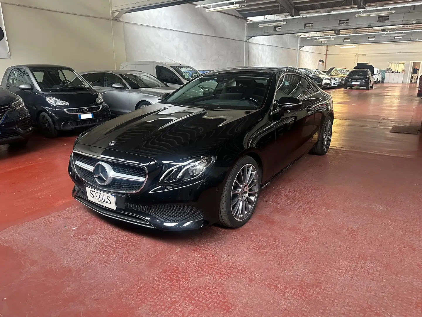 Mercedes-Benz E 220 E Coupe 220 d Premium Plus auto Nero - 1