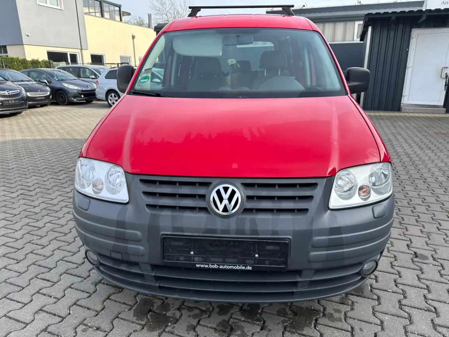 Volkswagen Caddy Life Rojo - 2