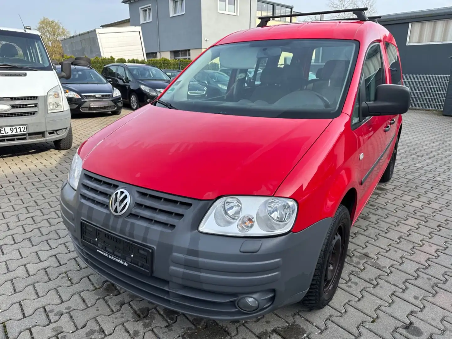Volkswagen Caddy Life Rojo - 1
