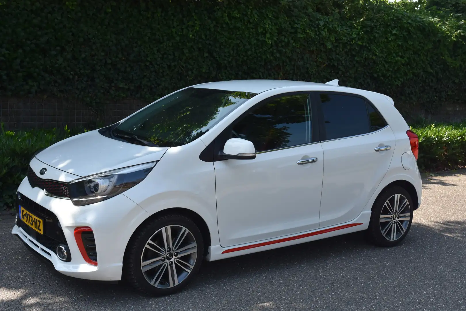 Kia Picanto 1.0 T-GDI GT-Line | 100PK | LEDER | Blanc - 2