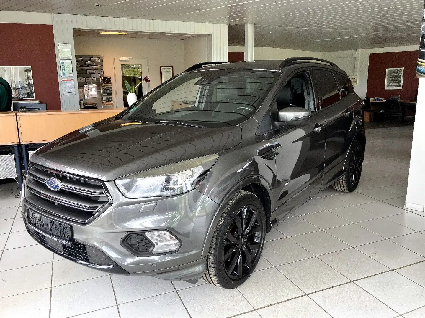 Ford Kuga ST-Line 4x4/Garantie/Serviceheft/Xenon/ACC Grijs - 1