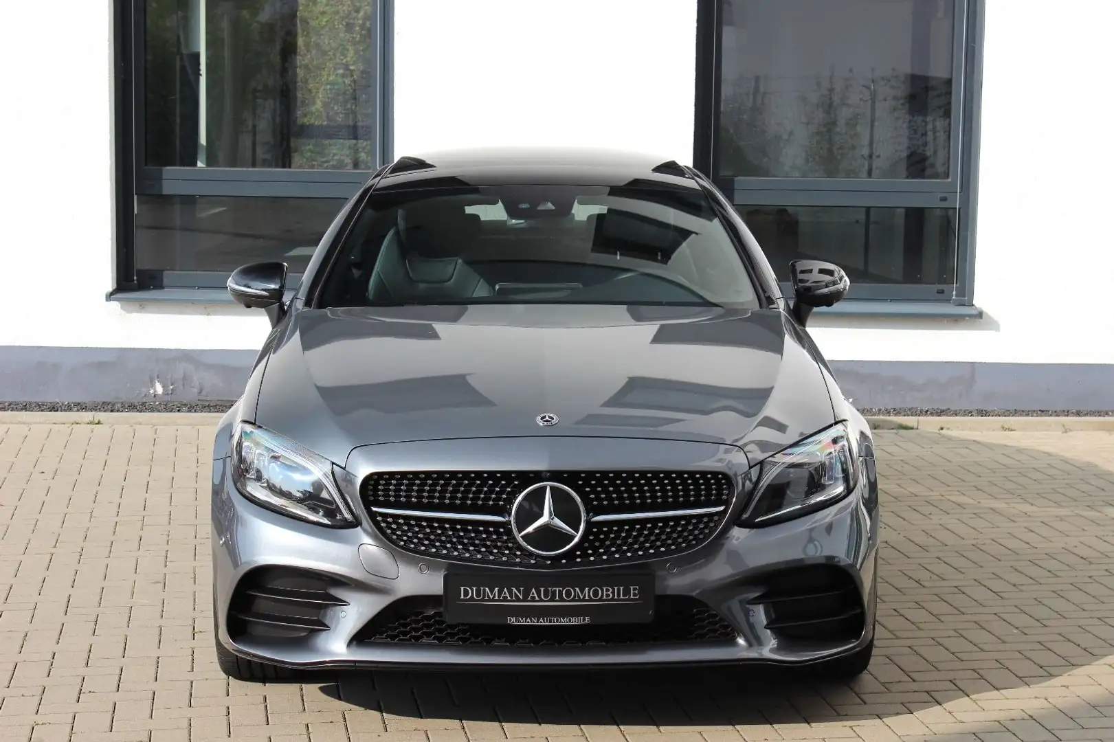 Mercedes-Benz C 200 d Coupe **AMG-PAKET PANO 360° 19 ZOLL** Gris - 2