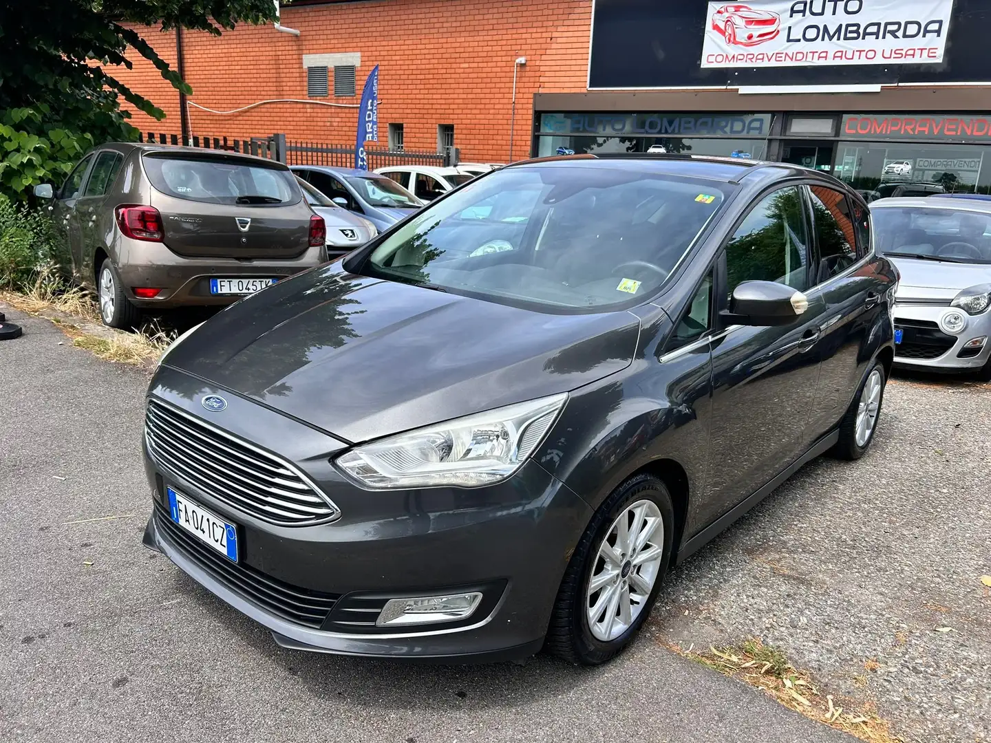 Ford C-Max ecoboost Titanium E6 *km certificati timbrati* Grigio - 1
