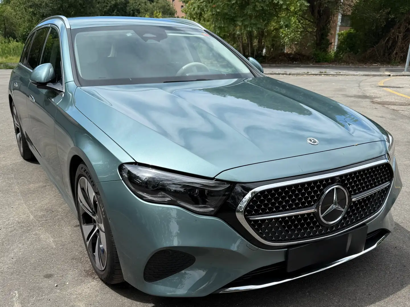 Mercedes-Benz E 300 E 300DE SW 4matic avantgarde Verde - 1