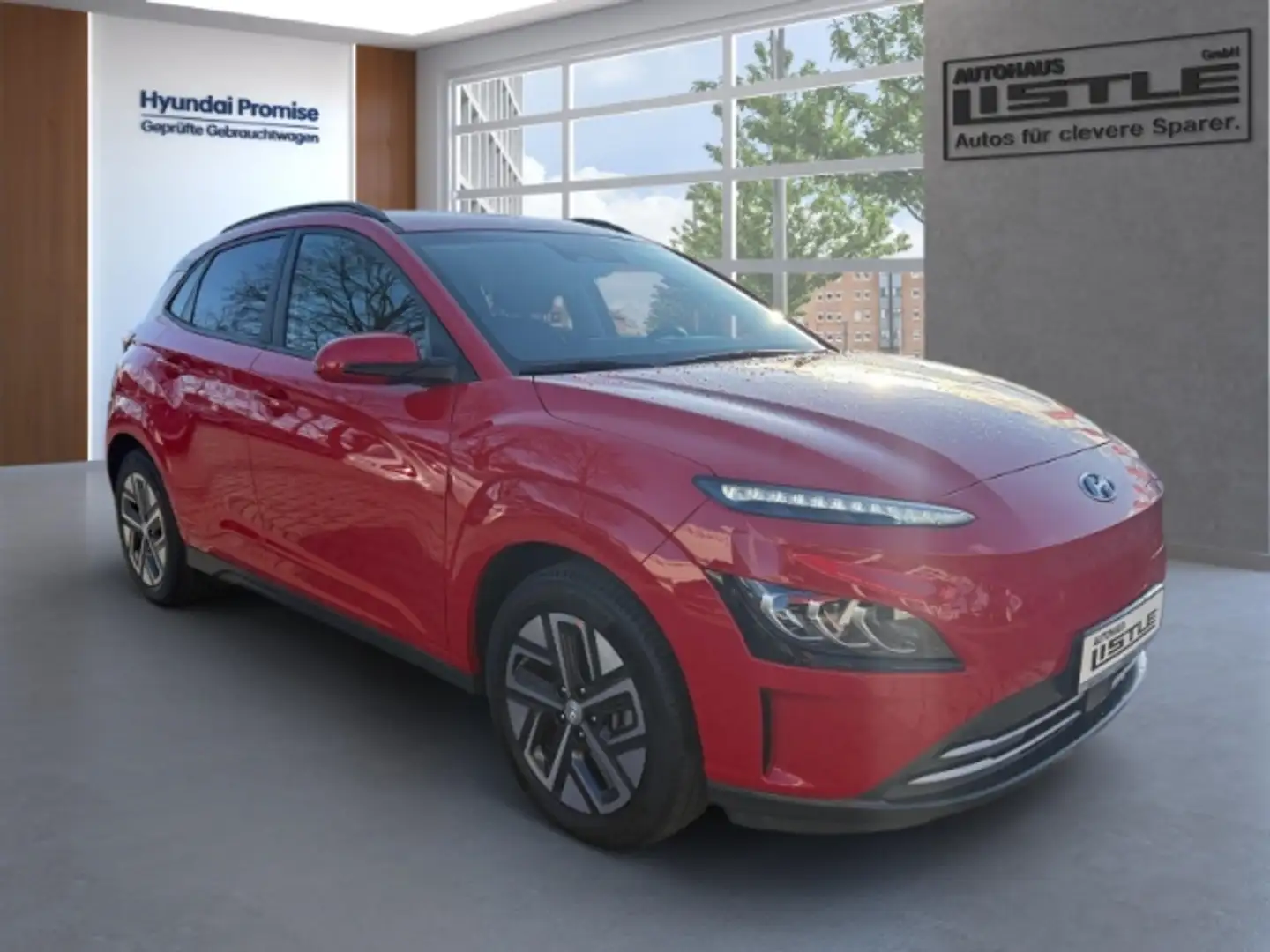 Hyundai KONA Trend Elektro 2WD +KLIMA+RFK+NAVI+PDC+LED+UVM Rot - 2
