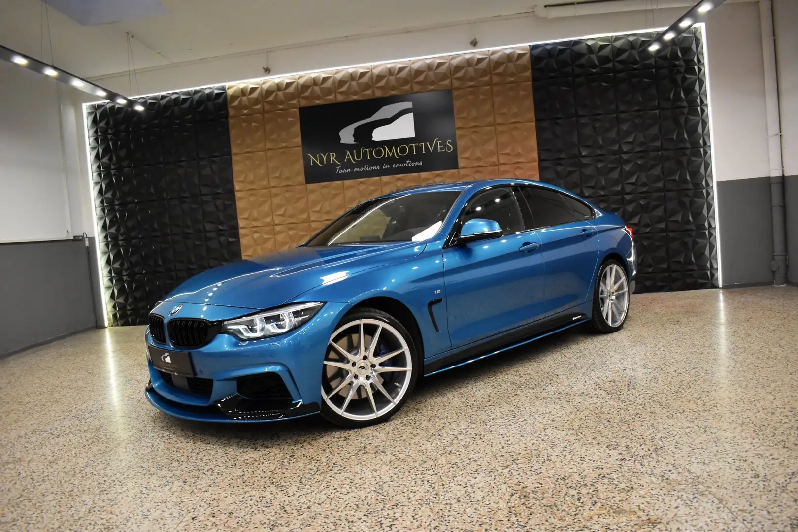BMW 430 xd LCI, M-PERFORMANCE, 1.HAND, SHD, LED, ACC, HUD Azul - 1