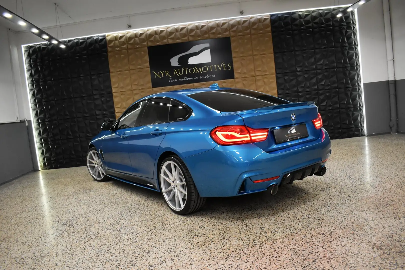 BMW 430 xd LCI, M-PERFORMANCE, 1.HAND, SHD, LED, ACC, HUD Azul - 2