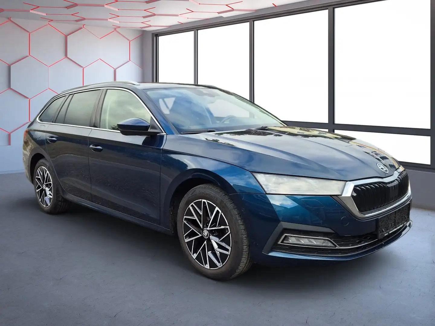 Skoda Octavia Style TDI DSG Blau - 2