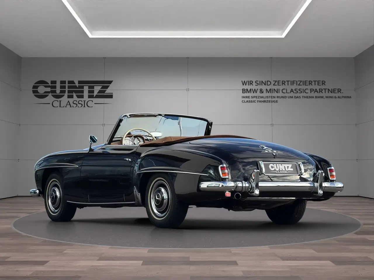 Mercedes-Benz 190 SL Cabriolet ++ 1A ZUSTAND ++ SELTENE FARBKOMBI, foto 8