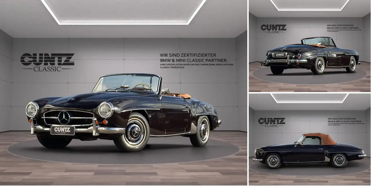 Mercedes-Benz 190 SL Cabriolet ++ 1A ZUSTAND ++ SELTENE FARBKOMBI, foto 1