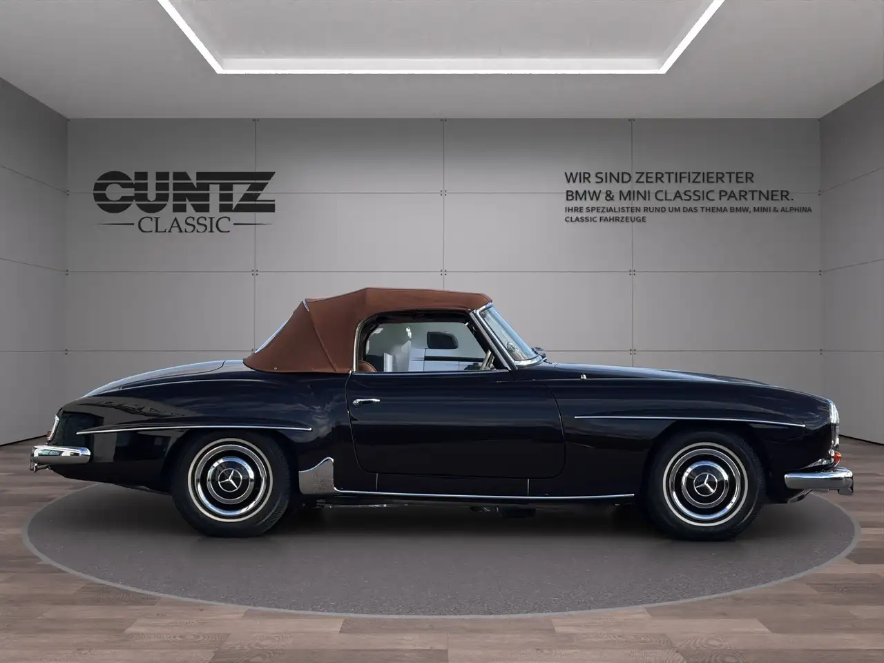 Mercedes-Benz 190 SL Cabriolet ++ 1A ZUSTAND ++ SELTENE FARBKOMBI, foto 5