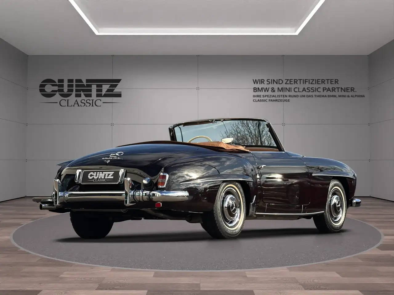 Mercedes-Benz 190 SL Cabriolet ++ 1A ZUSTAND ++ SELTENE FARBKOMBI, foto 6