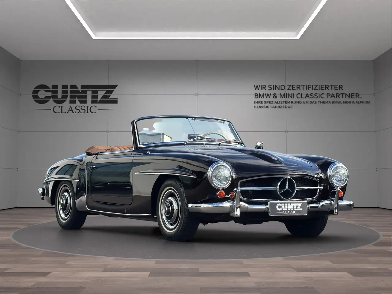 Mercedes-Benz 190 SL Cabriolet ++ 1A ZUSTAND ++ SELTENE FARBKOMBI, foto 4