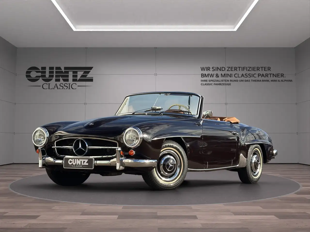 Mercedes-Benz 190 SL Cabriolet ++ 1A ZUSTAND ++ SELTENE FARBKOMBI, foto 2