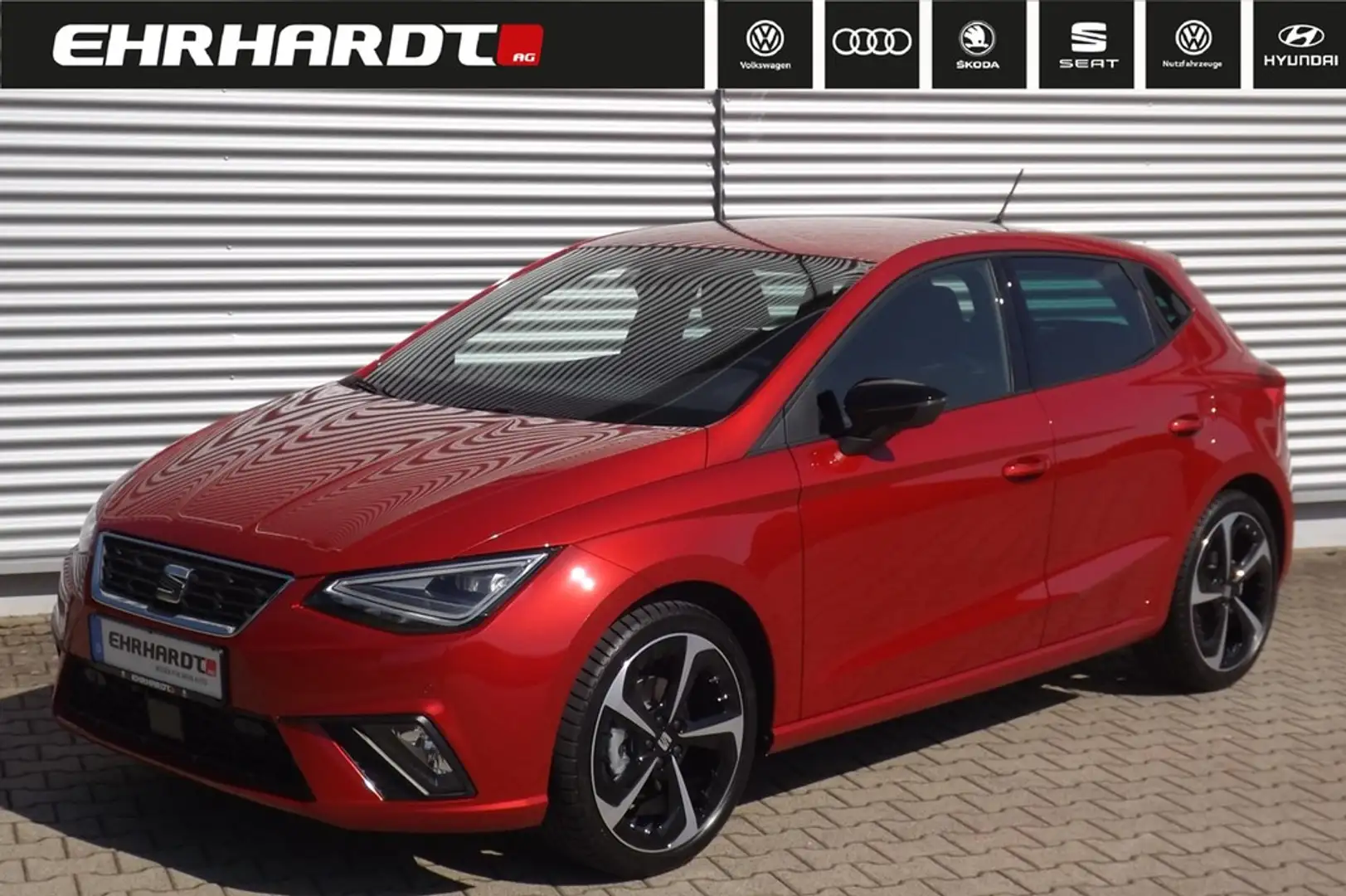 SEAT Ibiza 1.0 TSI FR VIRTUAL*VOLL-LED*NAVI*ACC*SHZ*PDC*KA... Rot - 1