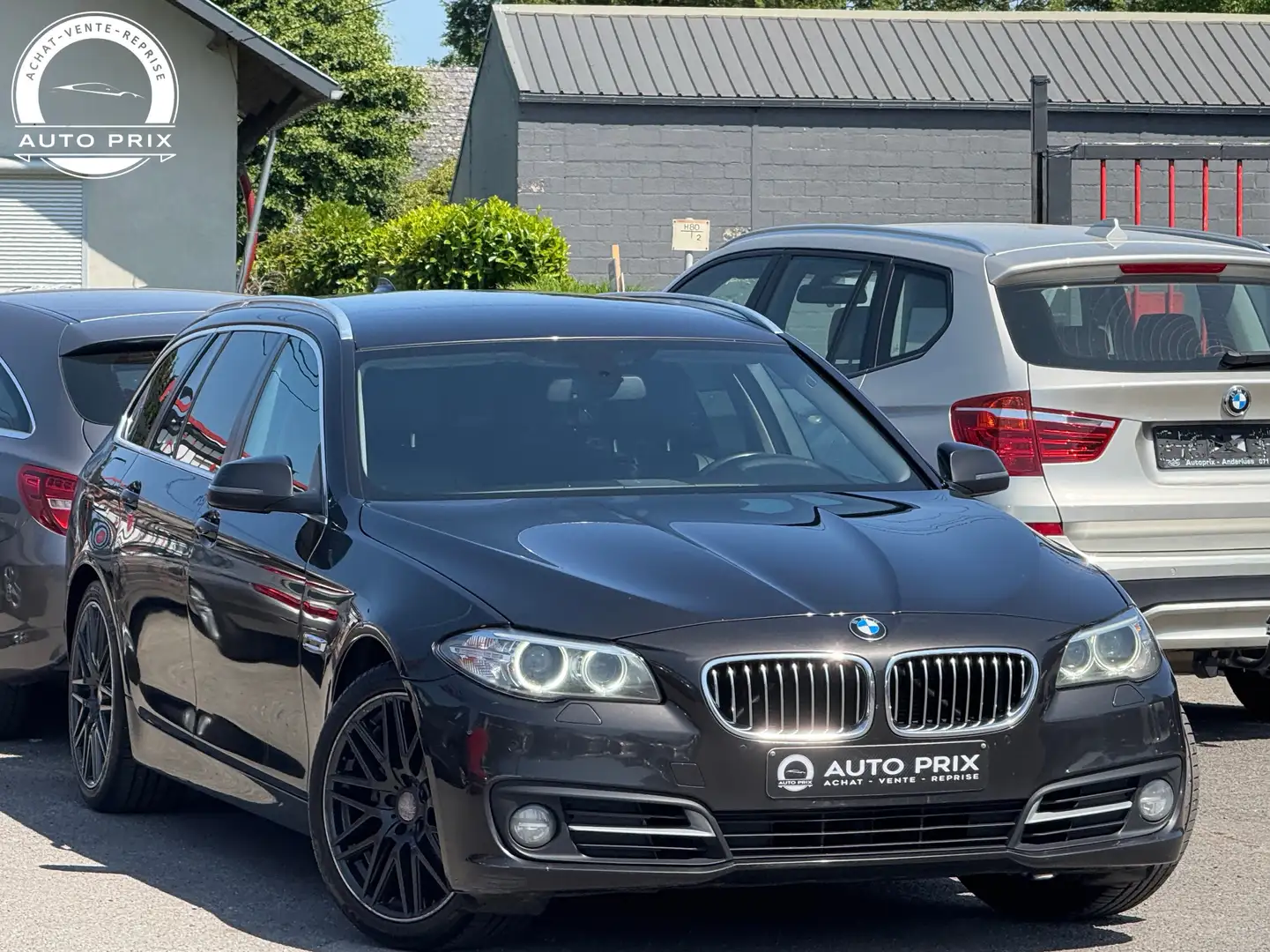 BMW 518 d Touring Navi Xénon Cuir Euro 6 Carnet Noir - 2